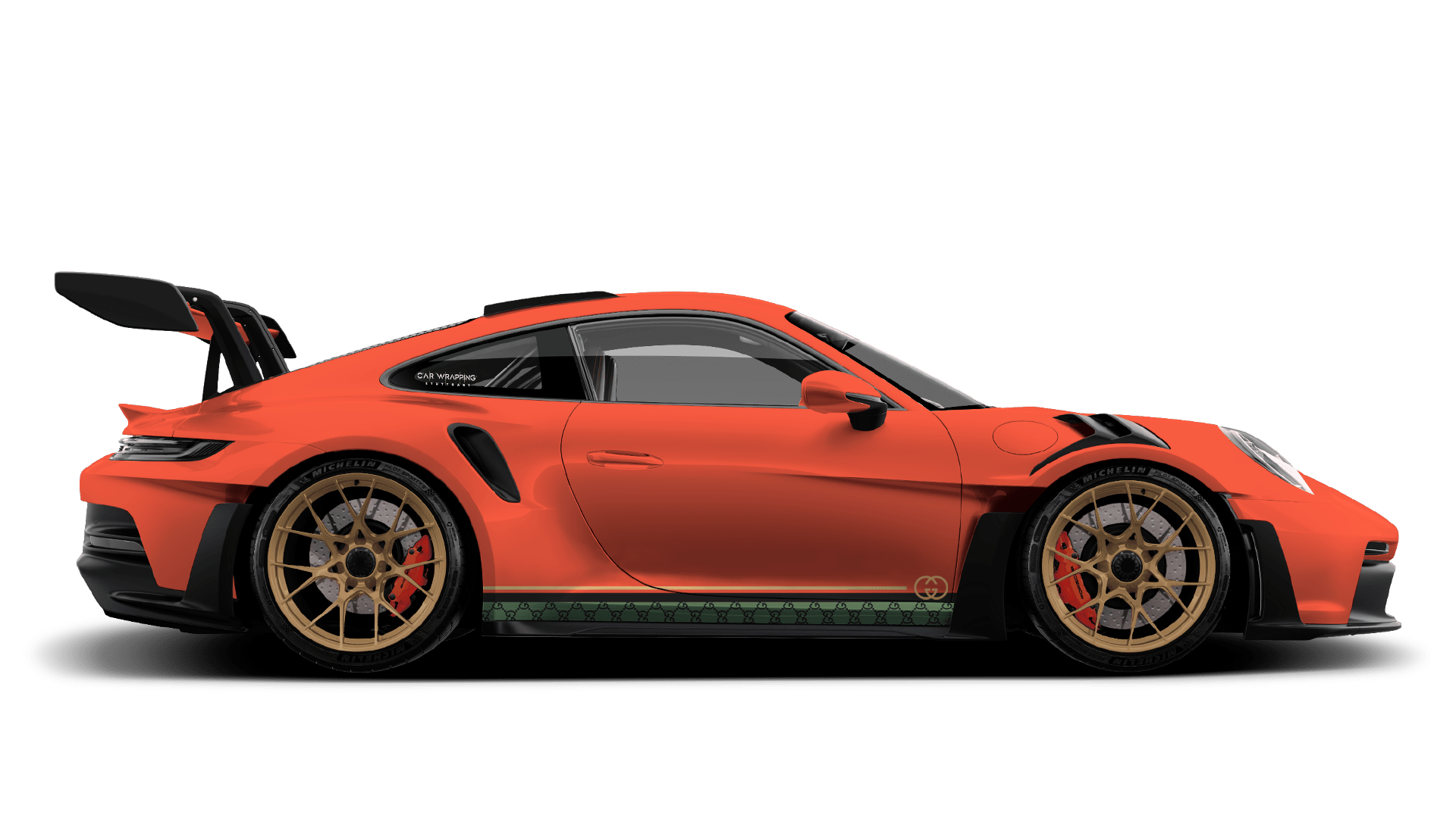 Gucci Style Car Wrapping